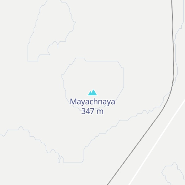 Map of Mayachnaya