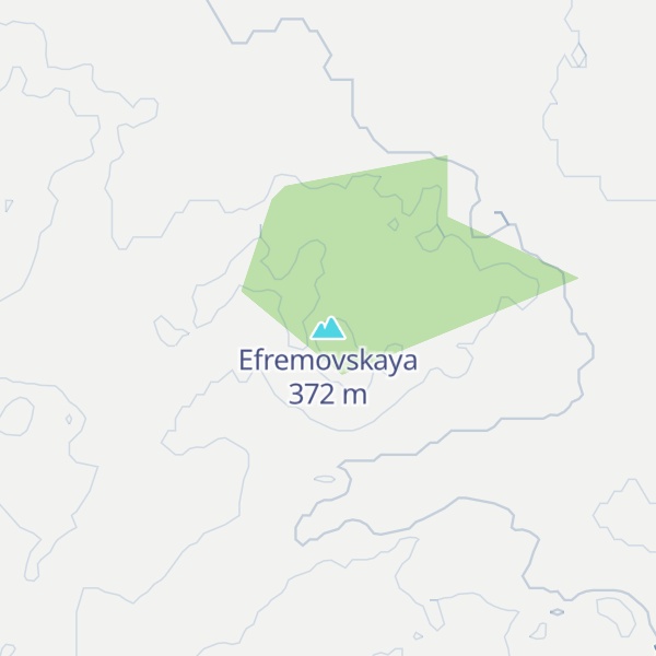 Map of Efremovskaya