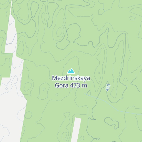 Map of Mezdrinskaya Gora