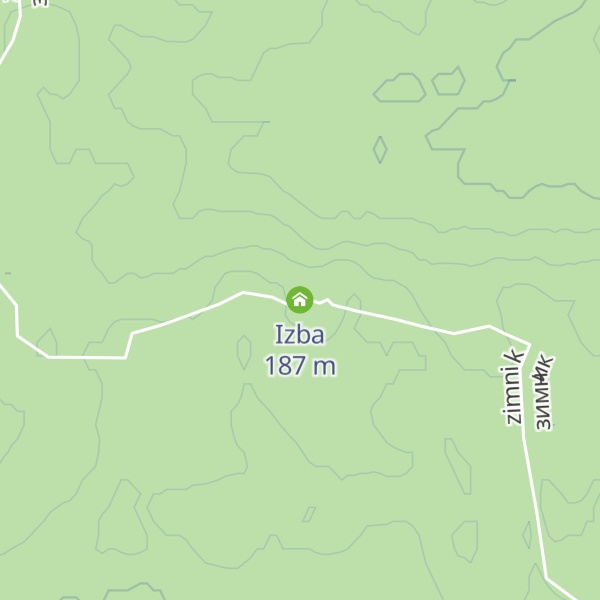 Map of Izba