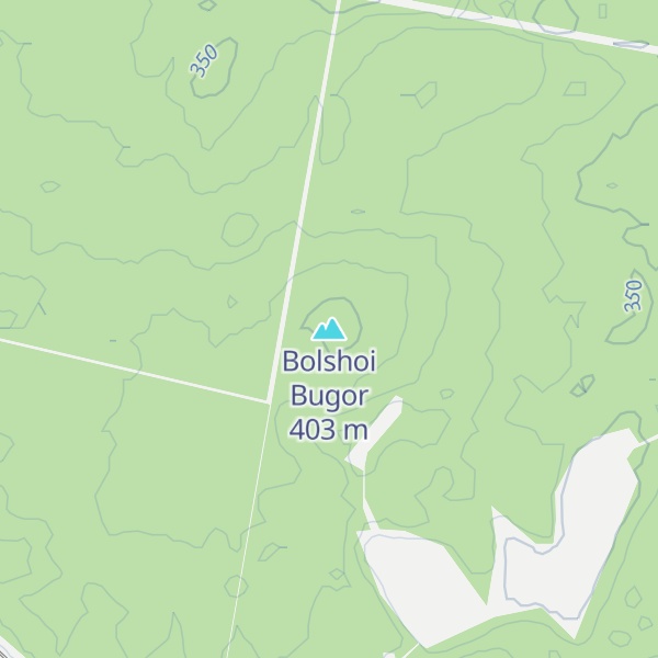 Map of Bolshoi Bugor