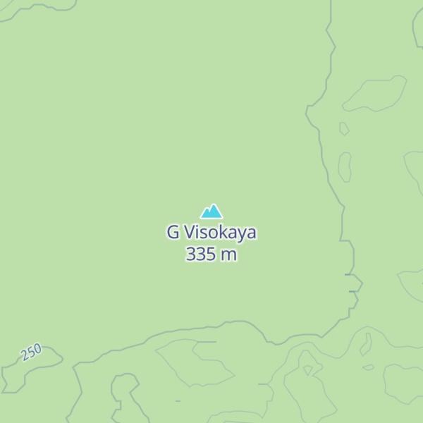Map of G Visokaya