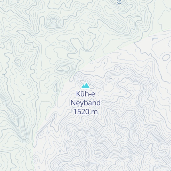 Map of Kūh-e Neyband