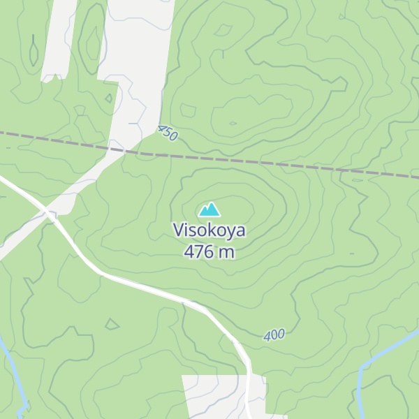 Map of Visokoya