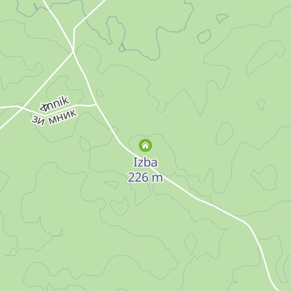 Map of Izba