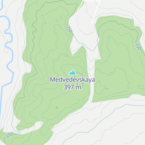 Map of Medvedevskaya