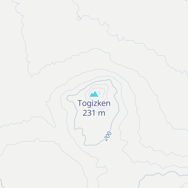 Map of Togizken