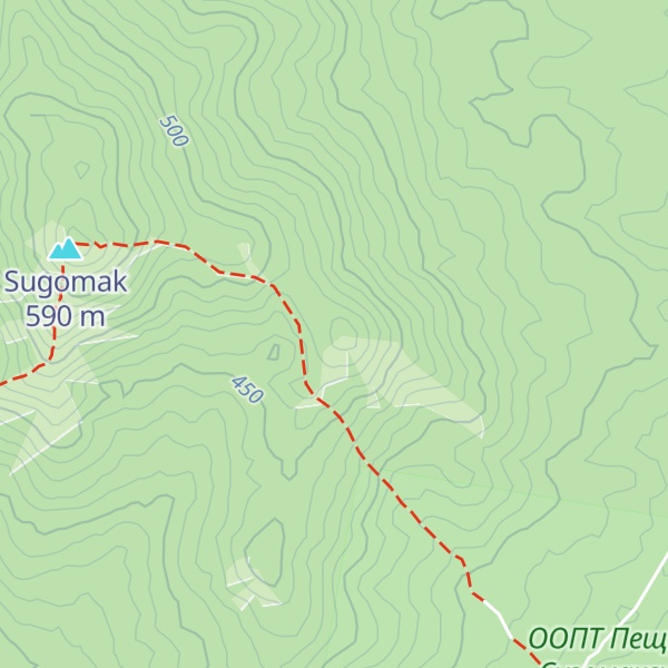 Map of Maly Sugomak