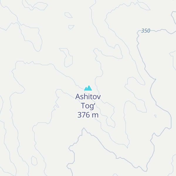 Map of Ashitov Tog‘