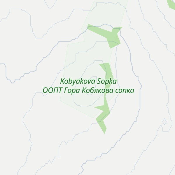 Map of Kobyakova Sopka