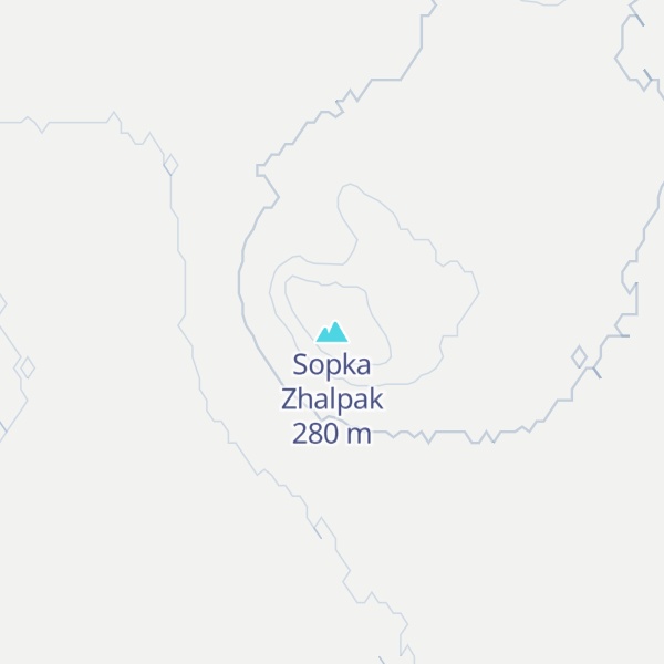 Map of Sopka Zhalpak