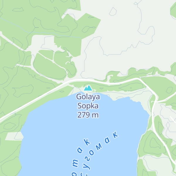 Map of Golaya Sopka