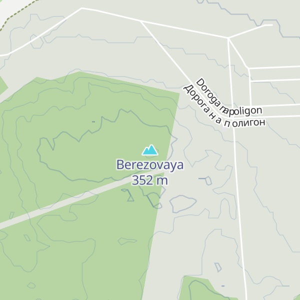 Map of Berezovaya