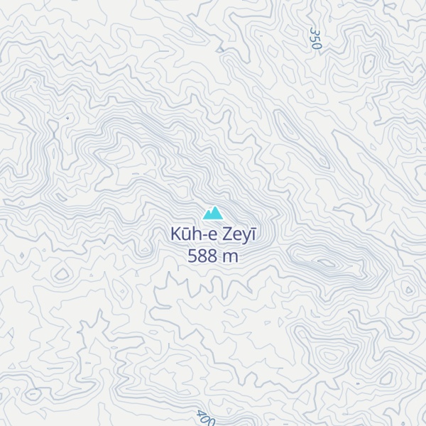 Map of Kūh-e Zeyī