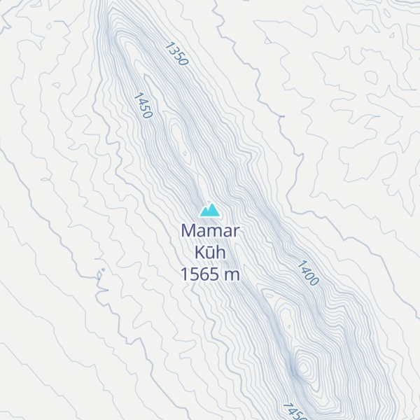 Map of Mamar Kūh