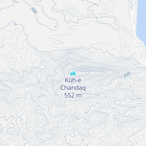Map of Kūh-e Chandaq