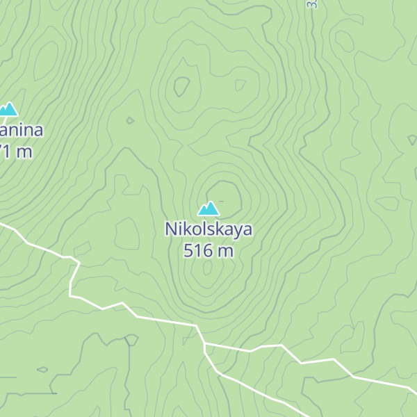 Map of Nikolskaya