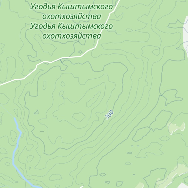Map of Borzovochnaya
