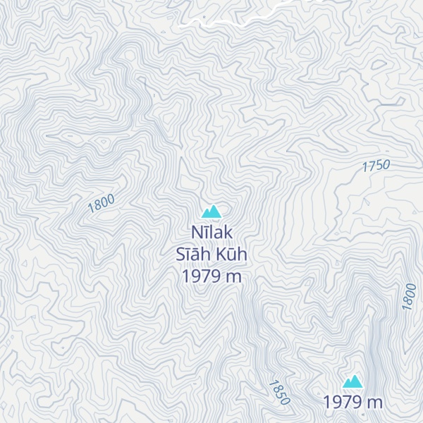 Map of Nīlak Sīāh Kūh