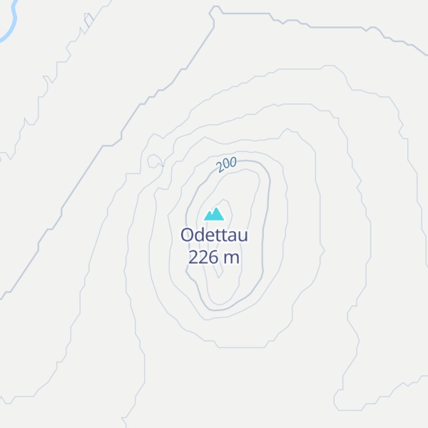 Map of Odettau