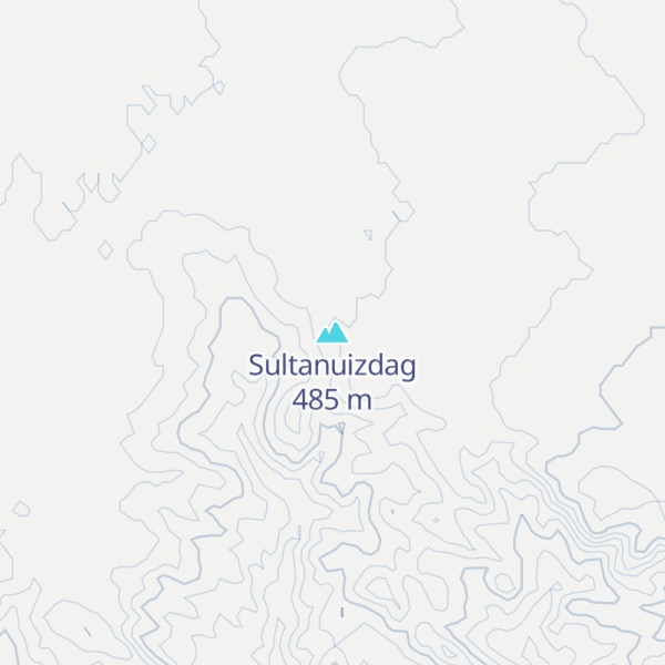 Map of Sultanuizdag