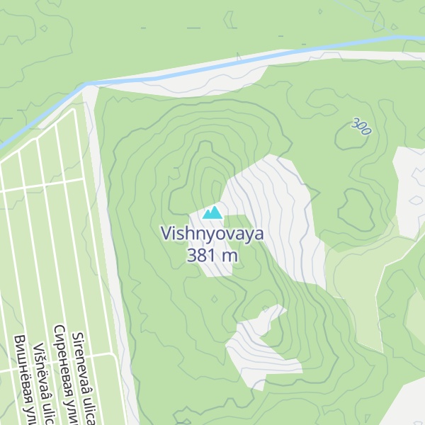 Map of Vishnyovaya