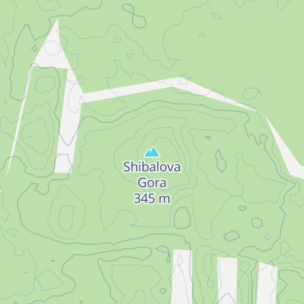 Map of Shibalova Gora
