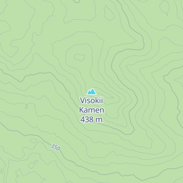 Map of Visokii Kamen