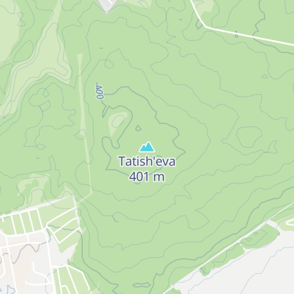 Map of Tatish'eva