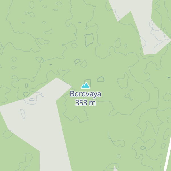Map of Borovaya