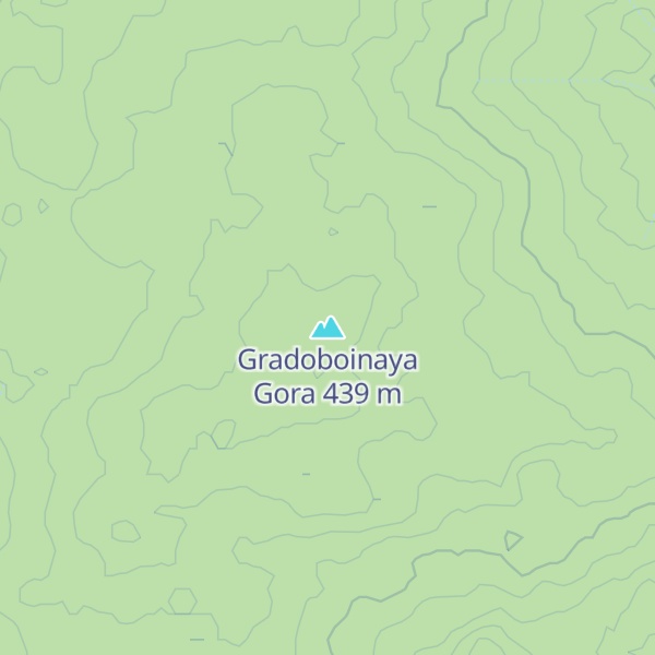 Map of Gradoboinaya Gora