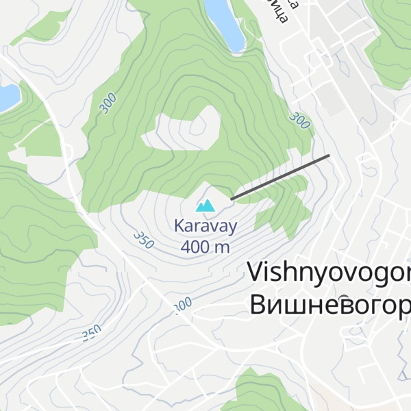 Map of Karavay