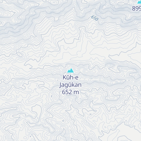 Map of Kūh-e Jagūkan