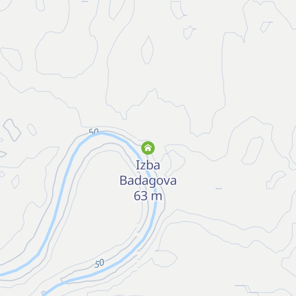 Map of Izba Badagova