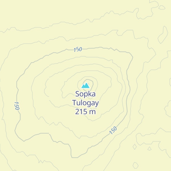 Map of Sopka Tulogay