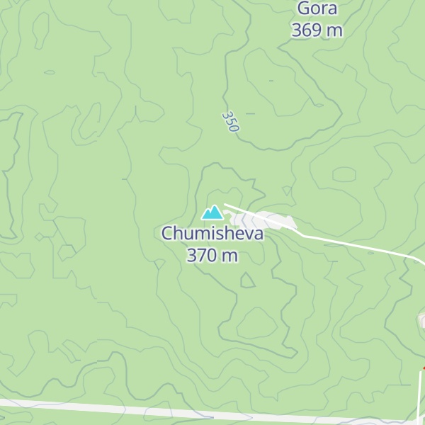 Map of Сhumisheva