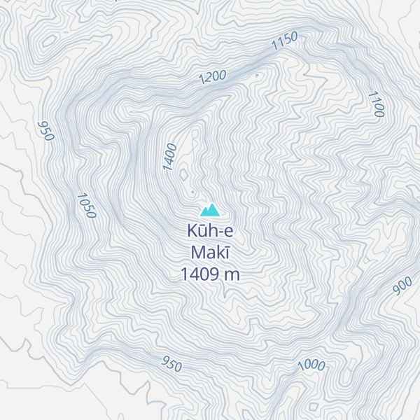 Map of Kūh-e Makī