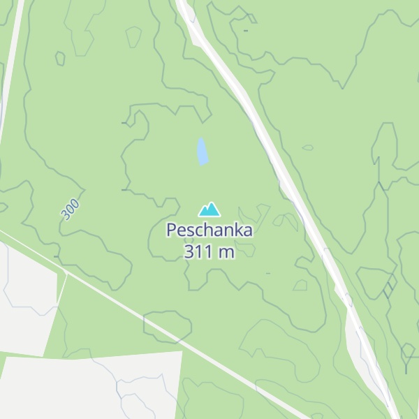Map of Peschanka