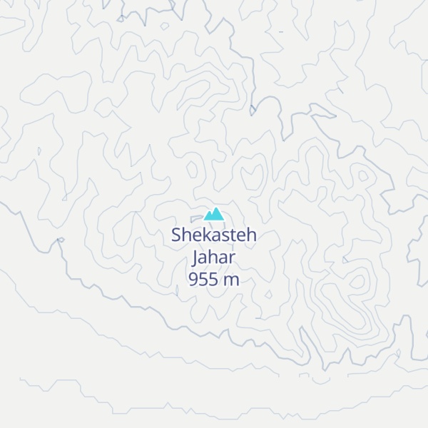 Map of Shekasteh Jahar