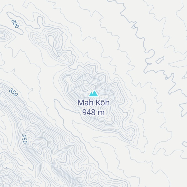 Map of Mah Kōh