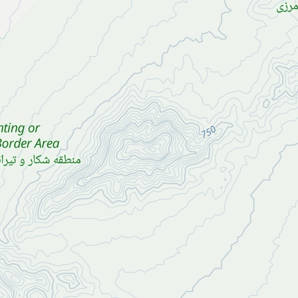 Map of Kūh-e Mārzangī