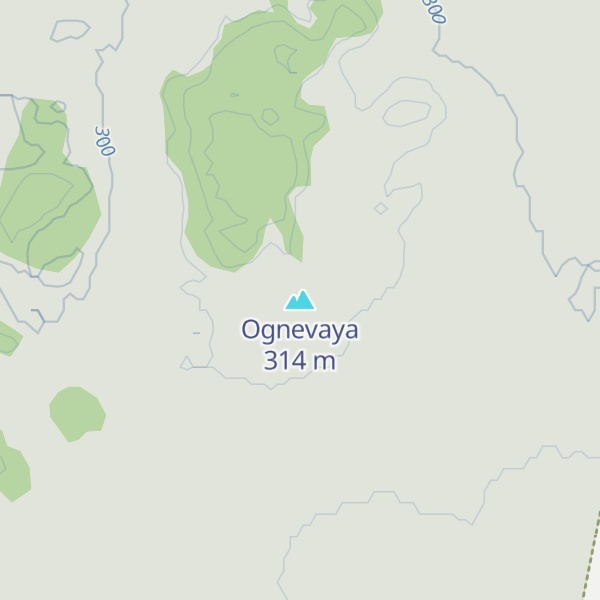 Map of Ognevaya