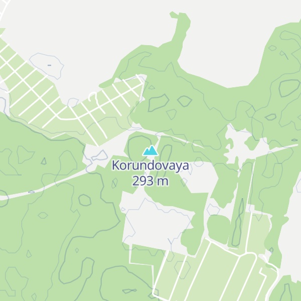 Map of Korundovaya