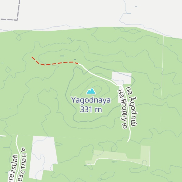 Map of Yagodnaya