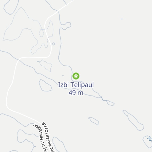 Map of Izbi Telipaul