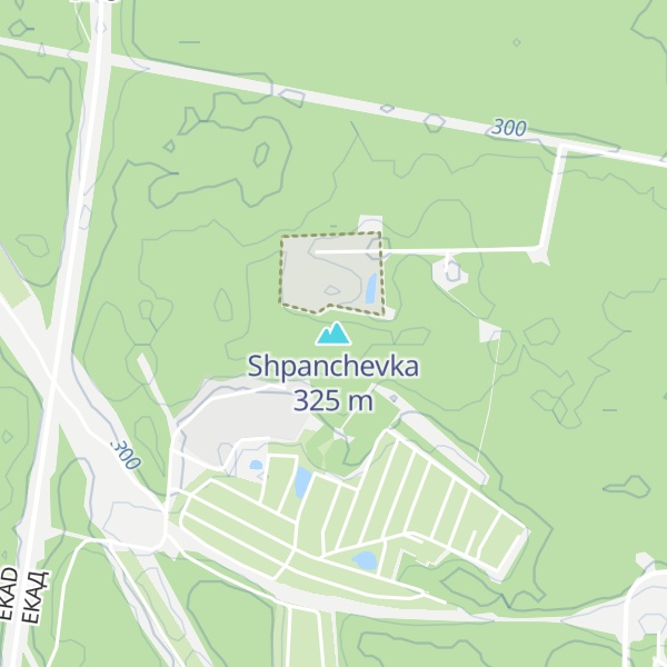 Map of Shpanchevka