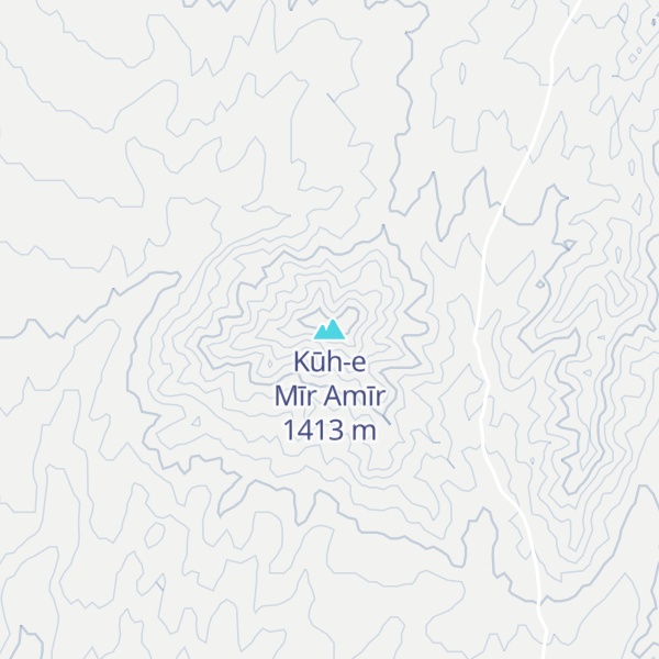 Map of Kūh-e Mīr Amīr