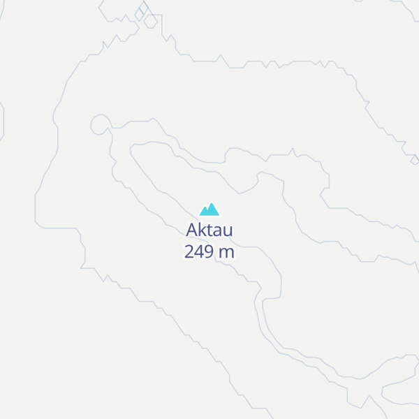 Map of Aktau
