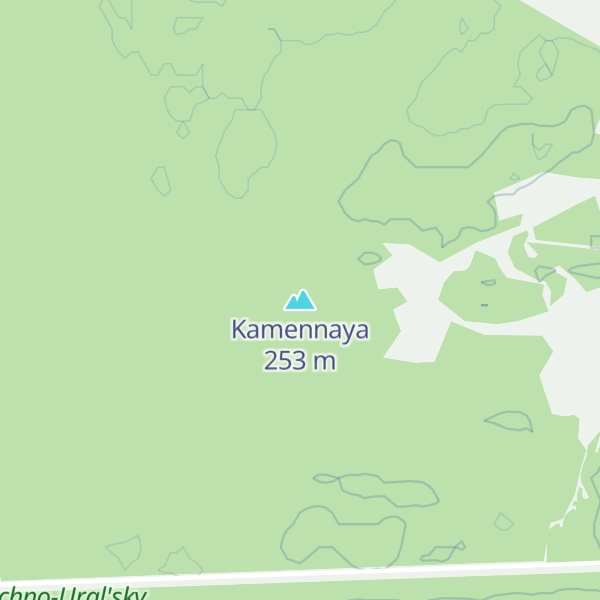 Map of Kamennaya
