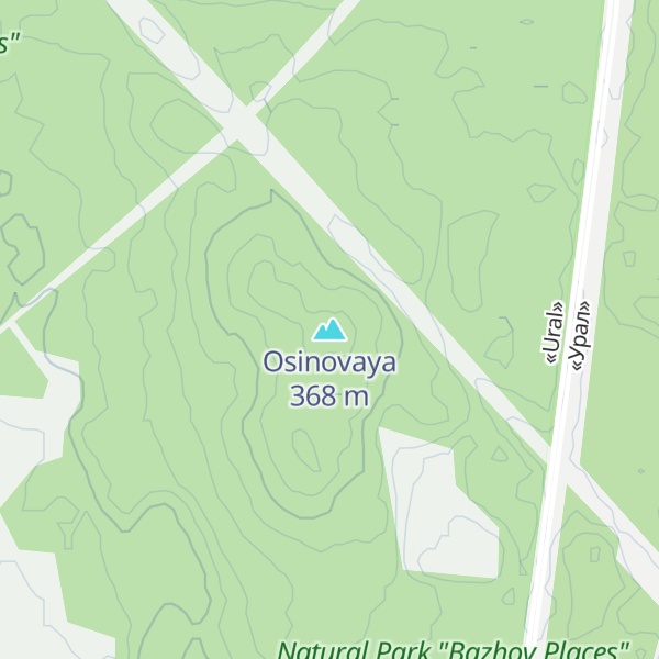 Map of Osinovaya